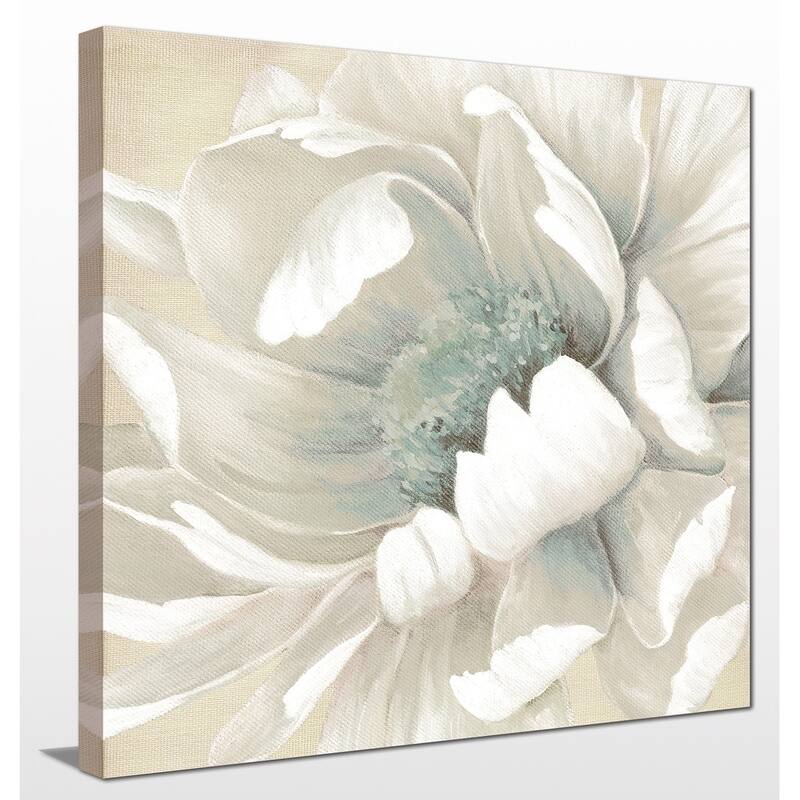 "Winter Blooms II" Giclee Stretched Canvas Wall Art
