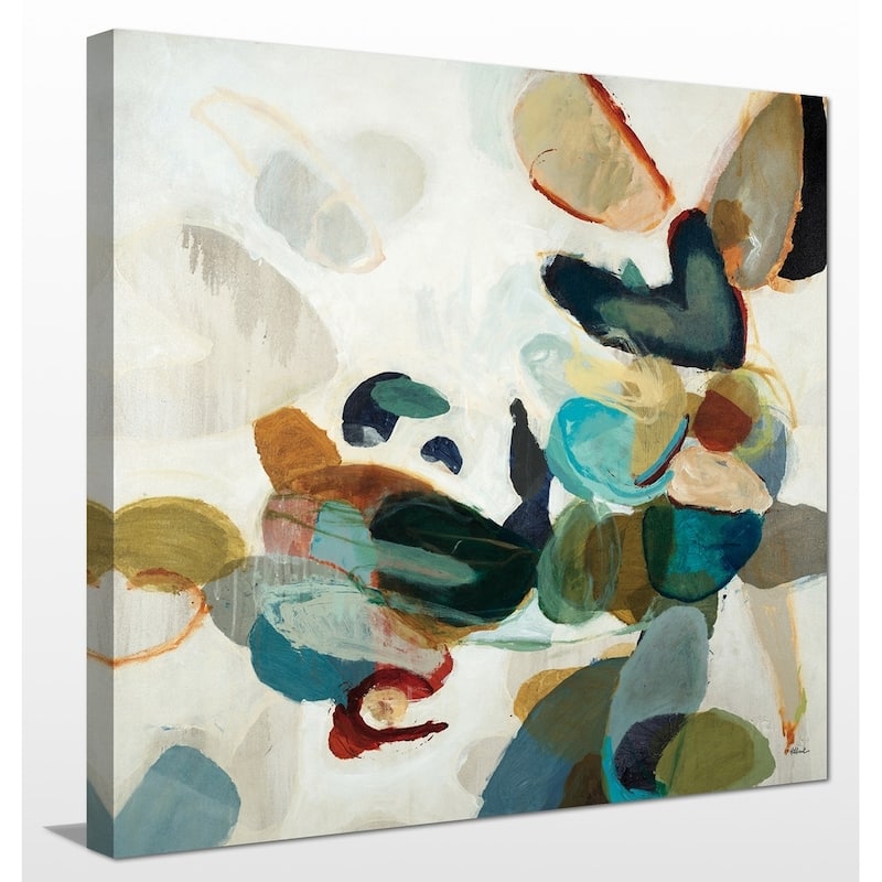 "Stone Pattern I" Giclee Stretched Canvas Wall Art
