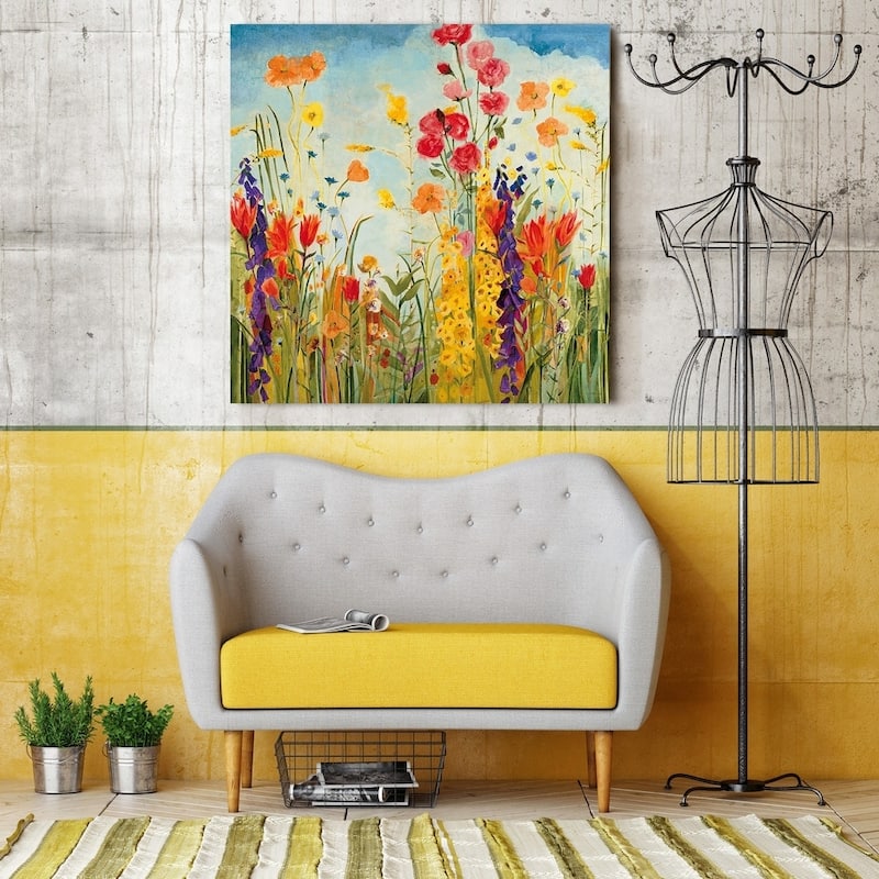 "Laughter" Giclee Stretched Canvas Wall Art