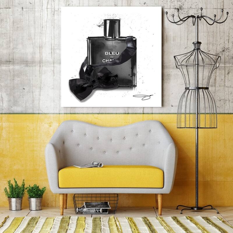 BY Jodi "My man" Giclee Stretched Canvas Wall Art