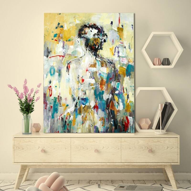 "Classic Figure" Giclee Stretched Canvas Wall Art
