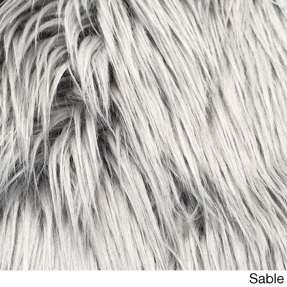 Legacy Faux Sheepskin Single Pelt Shag Accent Rug (2' x 3')