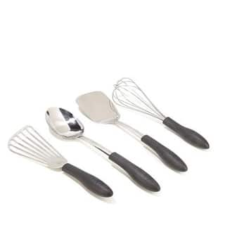 slide 1 of 2, Curtis Stone Stainless Steel 4-piece Utensil Set