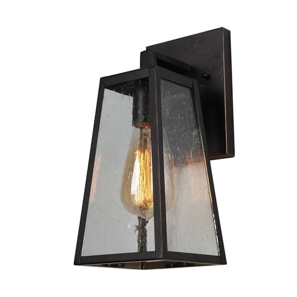 AA Warehousing 1 Light Outdoor Wall Mounted light in Oil Rubbed