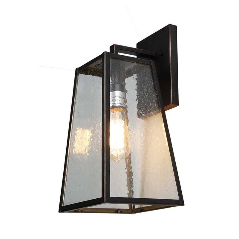 AA Warehousing 1 Light Outdoor Wall Mounted light In Oil Rubbed Bronze