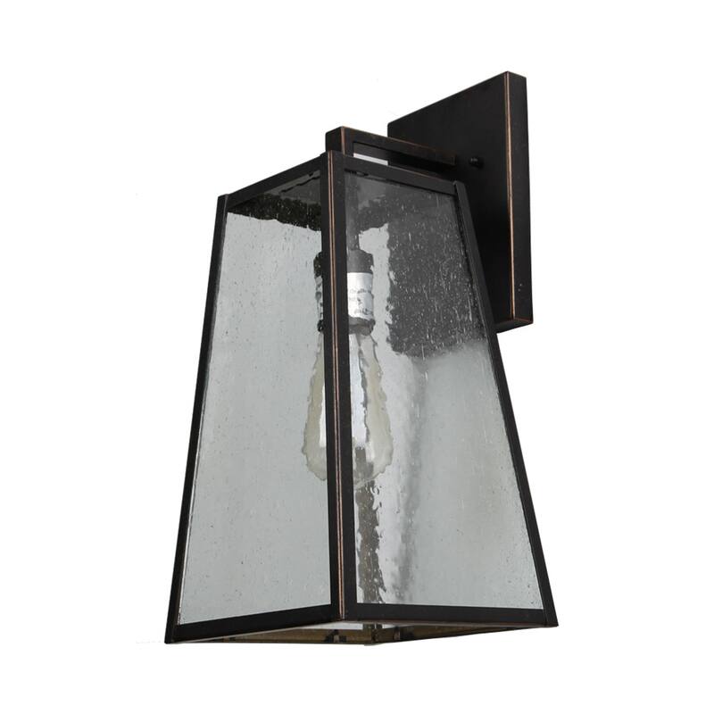 AA Warehousing 1 Light Outdoor Wall Mounted light In Oil Rubbed Bronze