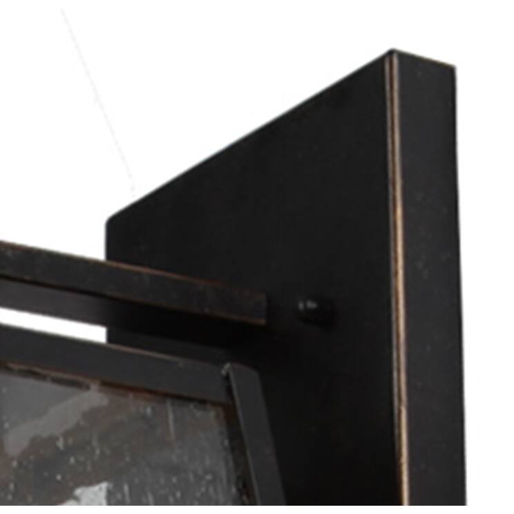 AA Warehousing 1 Light Outdoor Wall Mounted light In Oil Rubbed Bronze