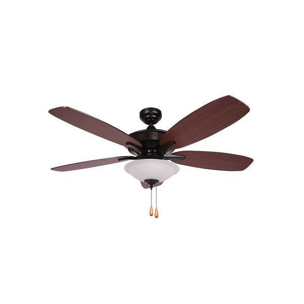 Shop Y Decor Alexis Matte Black 5 Blades Ceiling Fan Free