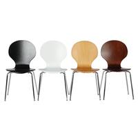 Novogratz Bentwood Shell Dining Chair (Set of 2)