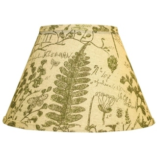 Somette Cedar Moss Woodlands 12 inch Empire Lamp Shade with Washer