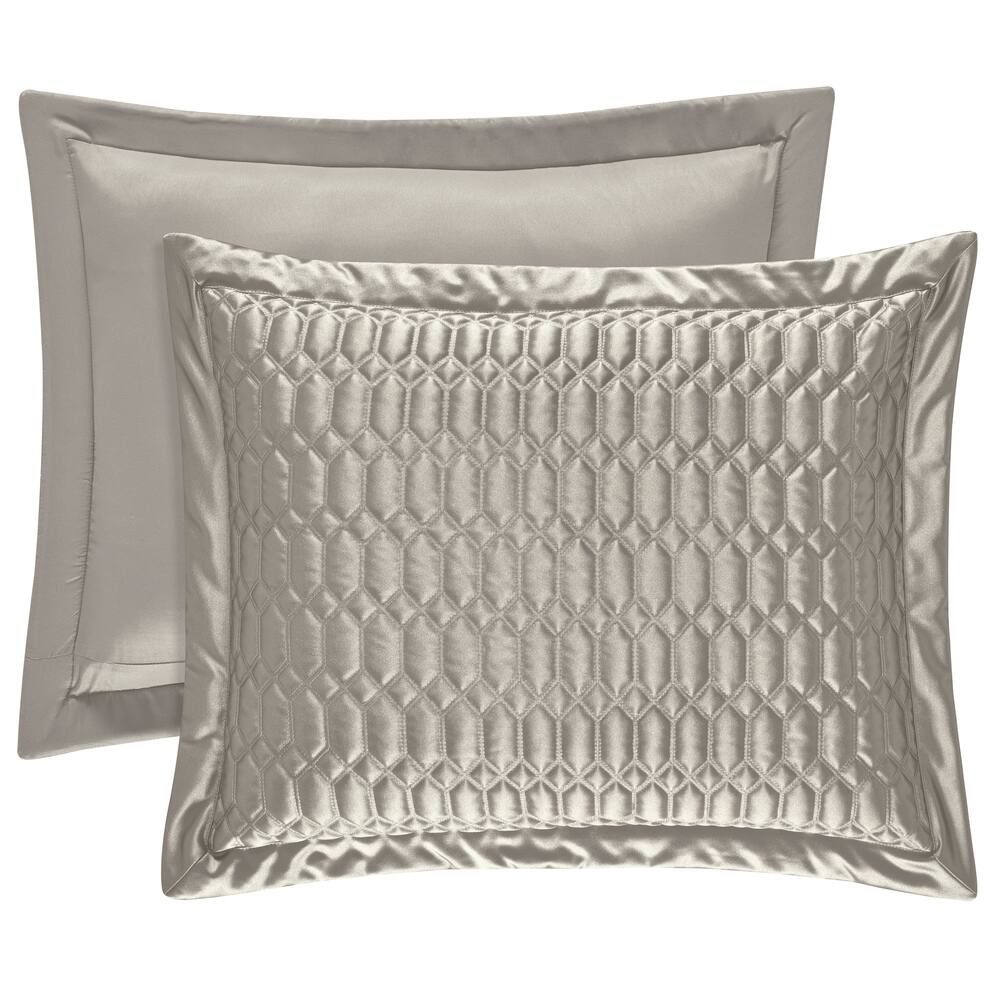 J. Queen New York Satinique Quilted Sham