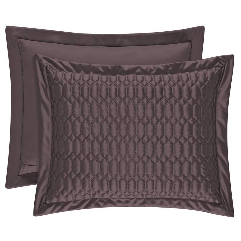 J. Queen New York Satinique Quilted Sham