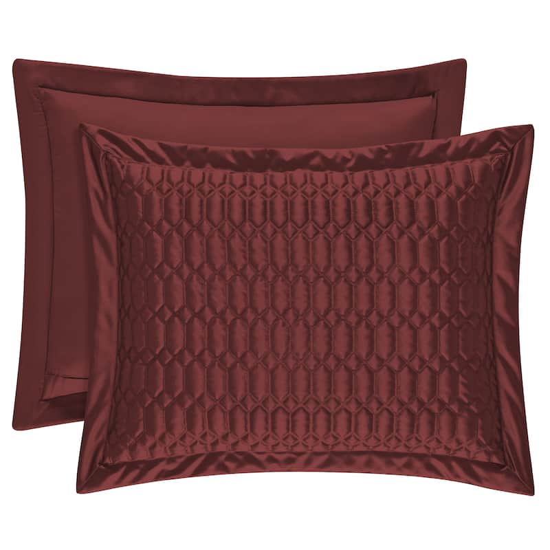 J. Queen New York Satinique Quilted Sham