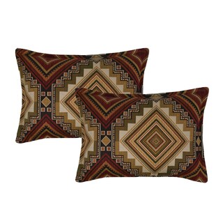 Sherry Kline Aliso Creek Garnet Boudoir Pillow