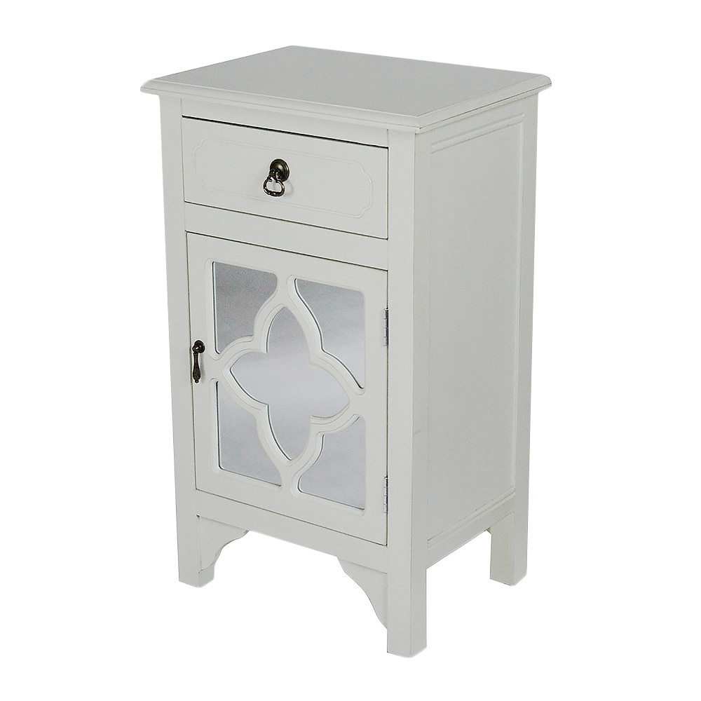 Shop Single Drawer Distressed Decorative Accent Storage Cabinet