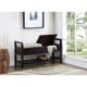 preview thumbnail 2 of 3, Copper Grove Jessup Espresso Storage Shoe Bench