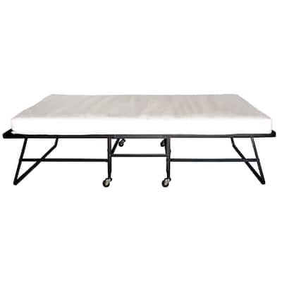 Feld Contemporary Black 3-inch Steel Rollaway Bed by Furniture of America