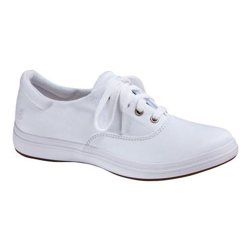 grasshopper white leather sneakers