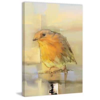 'Good Morning' Painting Print on Wrapped Canvas - Multi-Color