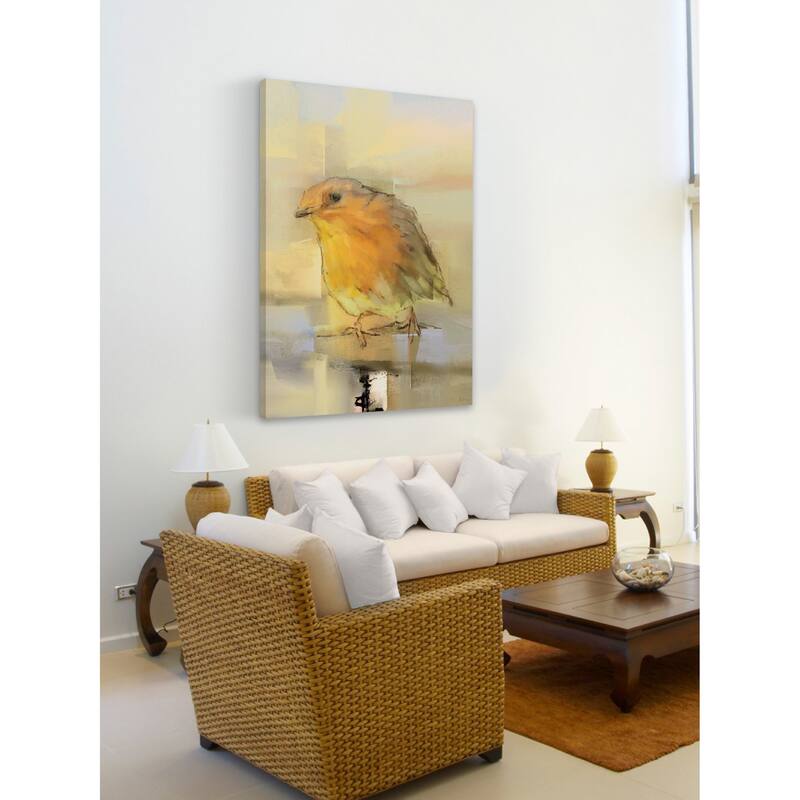 'Good Morning' Painting Print on Wrapped Canvas - Multi-Color