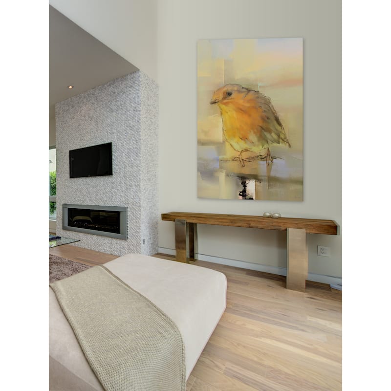 'Good Morning' Painting Print on Wrapped Canvas - Multi-Color