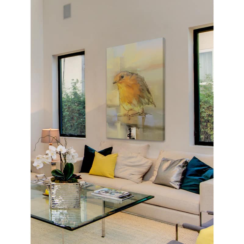'Good Morning' Painting Print on Wrapped Canvas - Multi-Color
