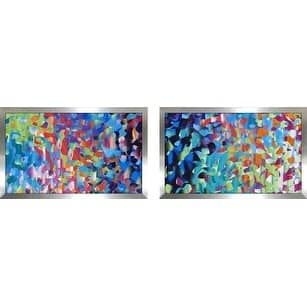 Mark Lawrence "Caught Up Together I. 1 Thessalonians 4:17 I" Oversized Wall Art Sets of 2 - acrylic, 24" x 40" ea.