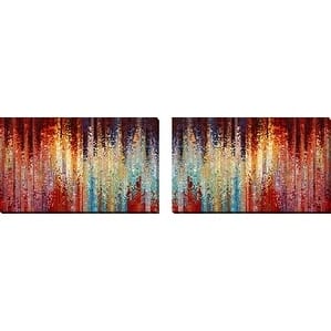 Mark Lawrence "The Undeviating Question. John 21:17" Oversized Wall Art Sets of 2