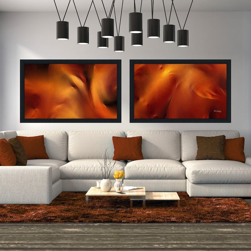 Mark Lawrence "My Soul Is Delivered. Isaiah 38:17" Oversized Wall Art Sets of 2