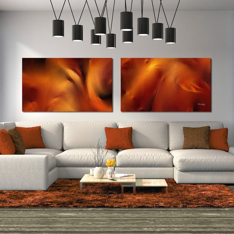 Mark Lawrence "My Soul Is Delivered. Isaiah 38:17" Oversized Wall Art Sets of 2