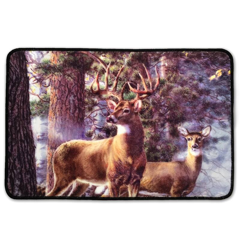 Laural Home Majestic Deer Bath Mat