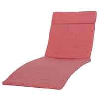 Salem Outdoor Chaise Lounge Cushion by Christopher Knight Home