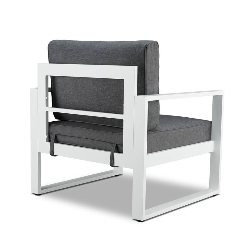 Baltic Chairs (Set of 2) in White by Real Flame