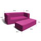 Jaxx Big Kids Convertible Sleeper Sofa & Ottoman Set - Thumbnail 16