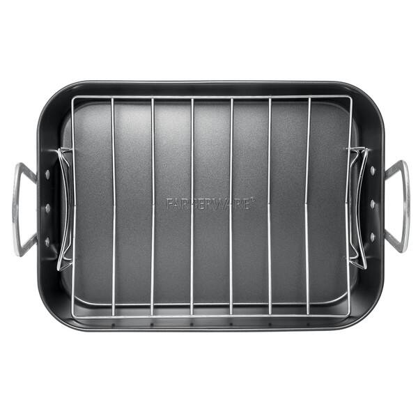 Farberware Buena Cocina Nonstick Roaster with Rack Bed Bath & Beyond