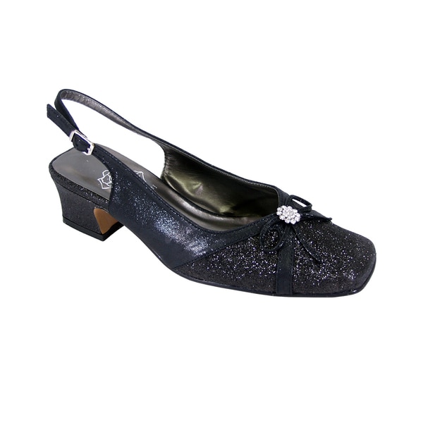 low heel pumps wide width