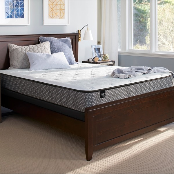 Sealy Response Essentials Cushion Firm 11-inch Mattress Set. Opens flyout.