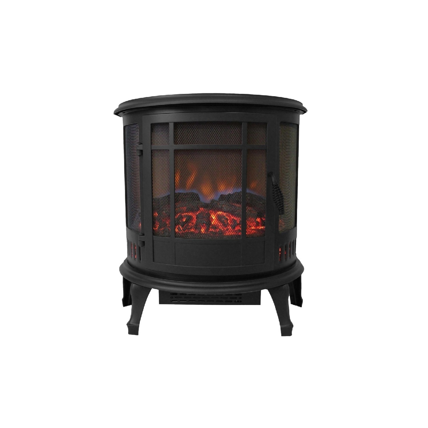 Shop Comfort Glow The Claremont 3 Sided Viewing Electric Stove