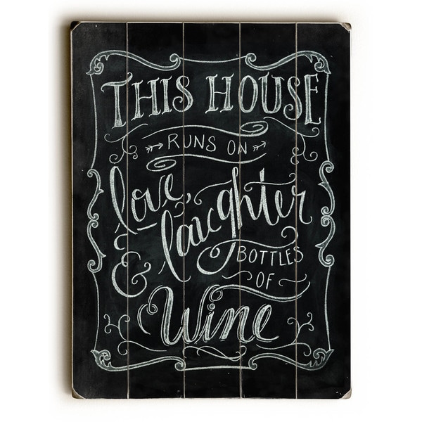 Love Laughter & Wine - Wall Decor by Robin Frost