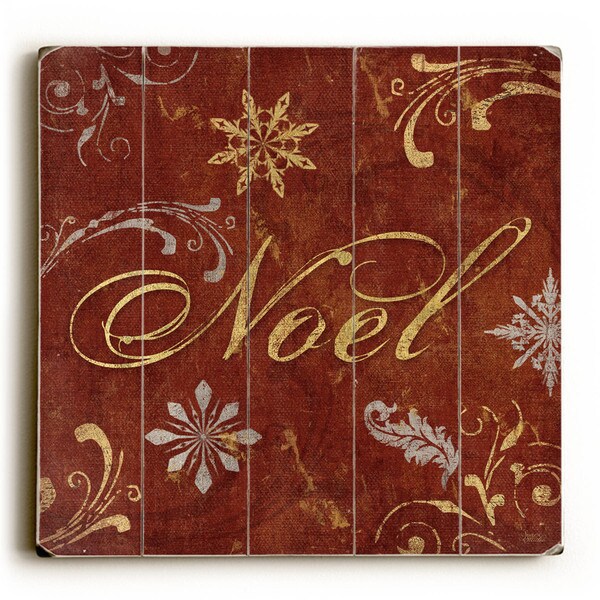 Noel - Wood Wall Decor by ArtLicensing