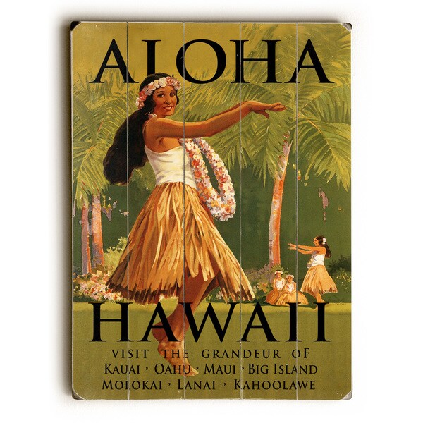 Aloha Hawaii - Wall Decor by Mondiale