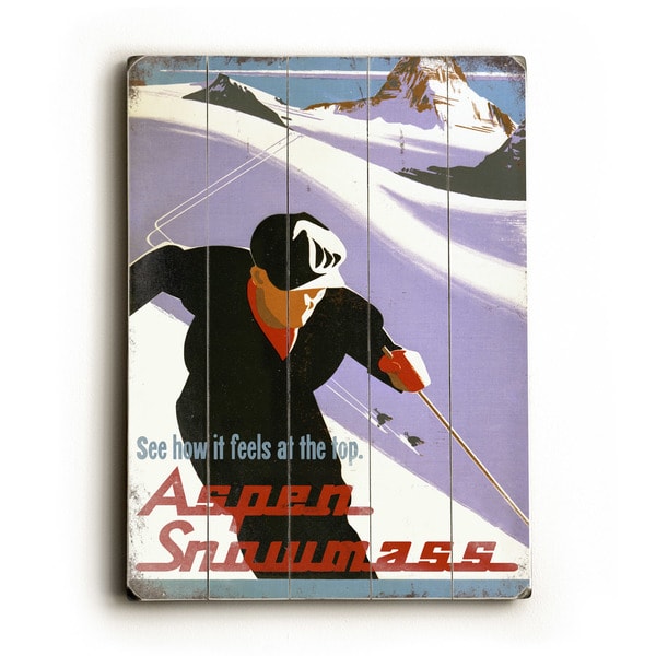 How it feels at the top - Wall Decor by Canadian Pacific Railway