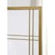 Roundhill Furniture Seto White Wood and Paper 4-panel Room Divider Screen