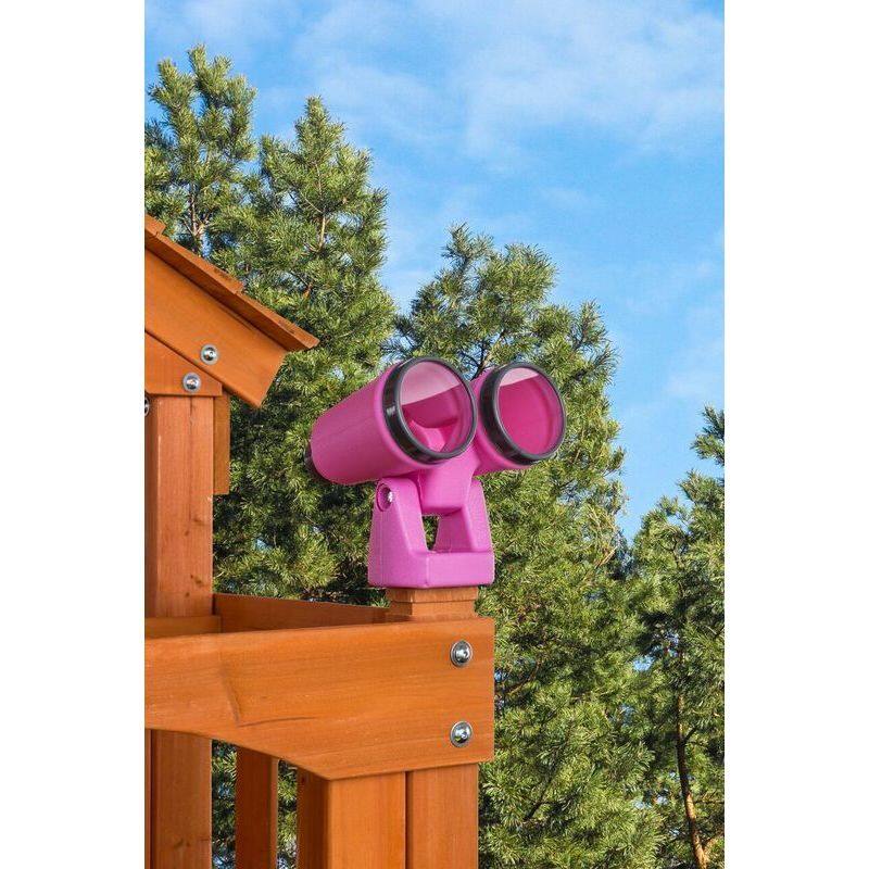 Plastic Playset Binoculars for Imaginative Play, Hardware Included