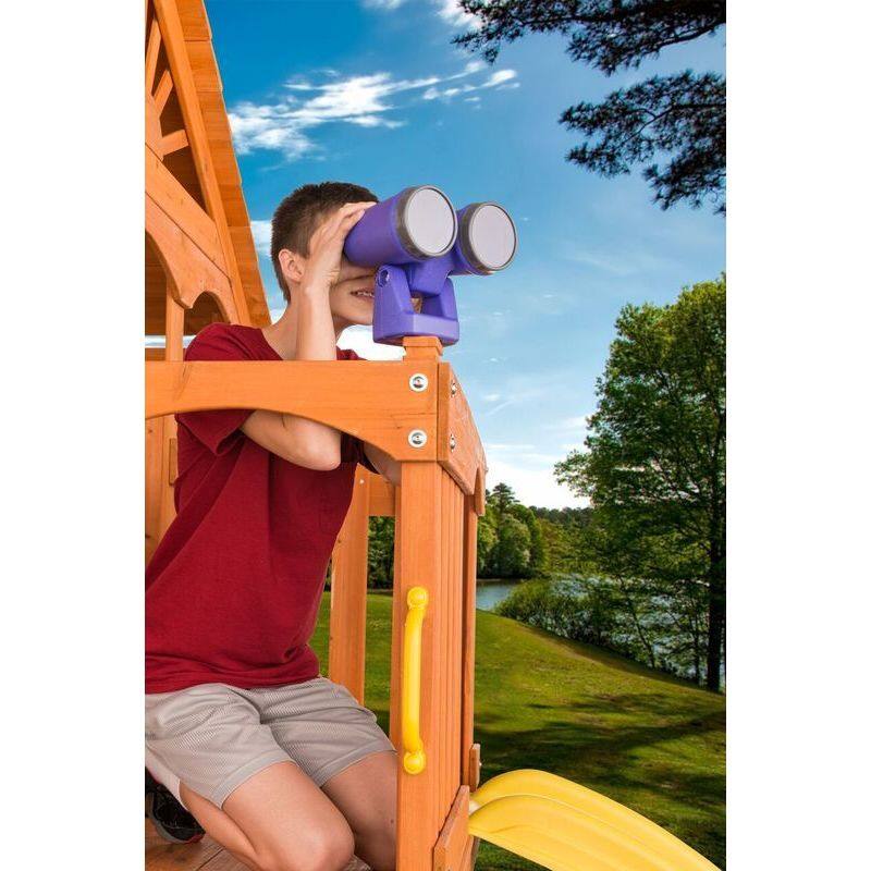 Plastic Playset Binoculars for Imaginative Play, Hardware Included