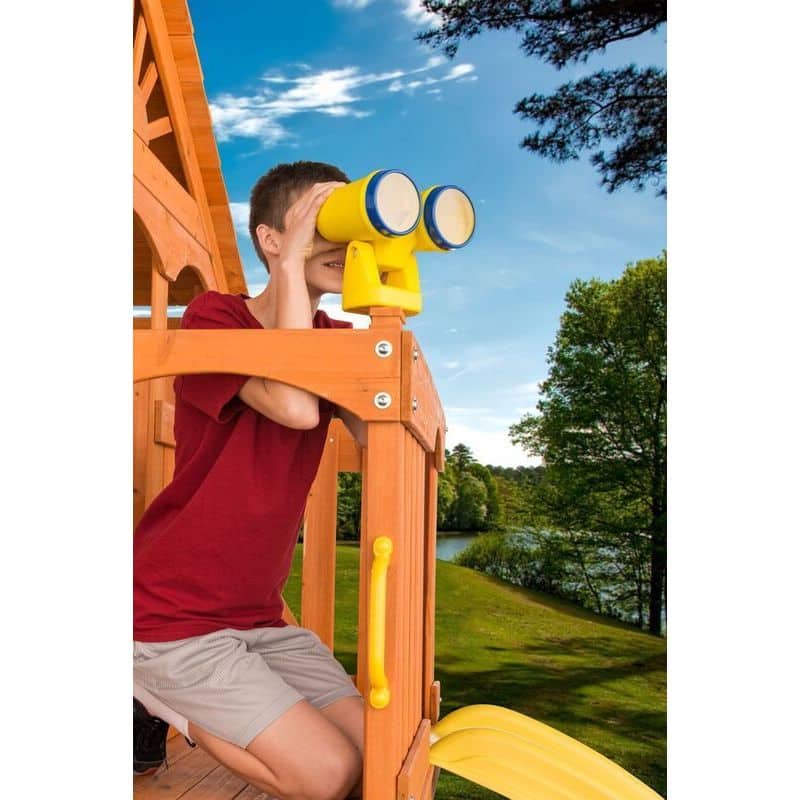 Plastic Playset Binoculars for Imaginative Play, Hardware Included