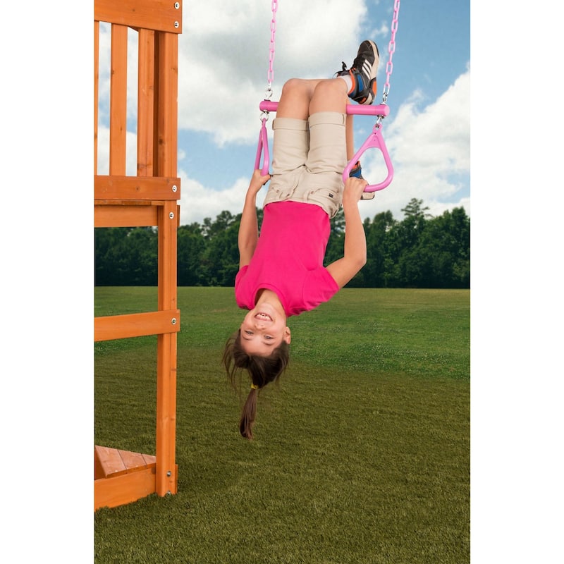 Creative Cedar Designs Triangle Rings & Trapeze Bar