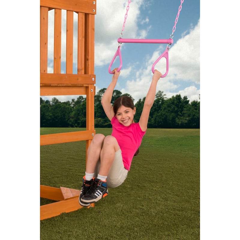 Creative Cedar Designs Triangle Rings & Trapeze Bar