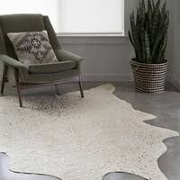 Alexander Home Clayton Faux Cowhide Area Rug