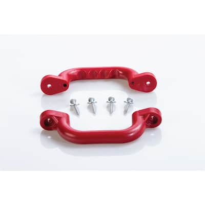 Plastic Playset Safety Handles, One Pair, 6 Colors, Hardware Included